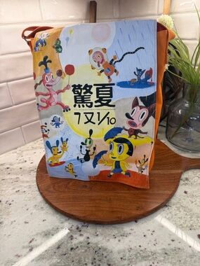 The Monsters 10th Anniversary by Pop Mart Canvas Crossbody Bag -